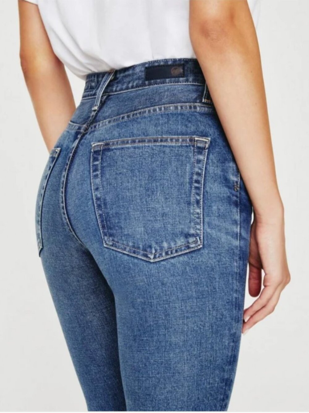 AG Adriano Goldschmied Alexxis Boot - High-Rise Vintage Fit Jeans - Size 27 - Picture 3 of 12